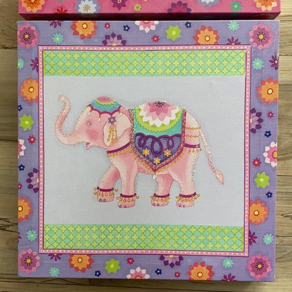 Colleen Karis Designs Elephant Canvas Wall Decor - Picture 2 of 8